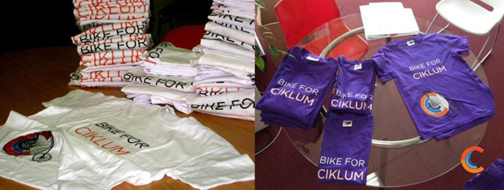 Ciklum bikers' t-shirts